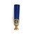 A 19th Century 18K Yellow gold, Vermil Sterling Silver, Lapis Lazuli & Blood Stone Wax Seal. Formerly used to seal letters...