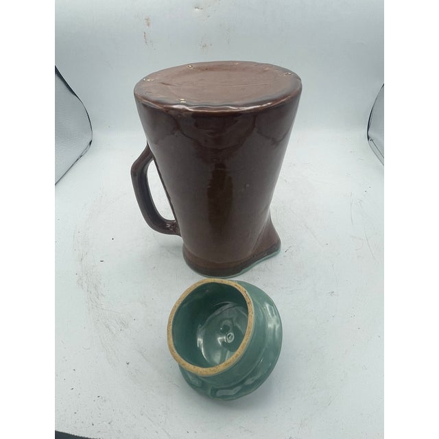 Brown Ware Lidded Pitcher For Sale In Nashville - Image 6 of 7