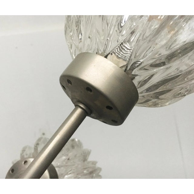 Mid-Century German Space Age Glass and Metal Chandelier from Richard Essig, 1960s For Sale - Image 12 of 18