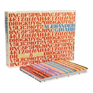 Two Reference Books on Alexander Girard Mid-Century Design For Sale