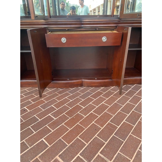 1990s Bernhardt Buffet Hutch For Sale - Image 14 of 15