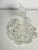 White Set of 4, Vintage Crystal Glass Perfume Bottles For Sale - Image 8 of 11