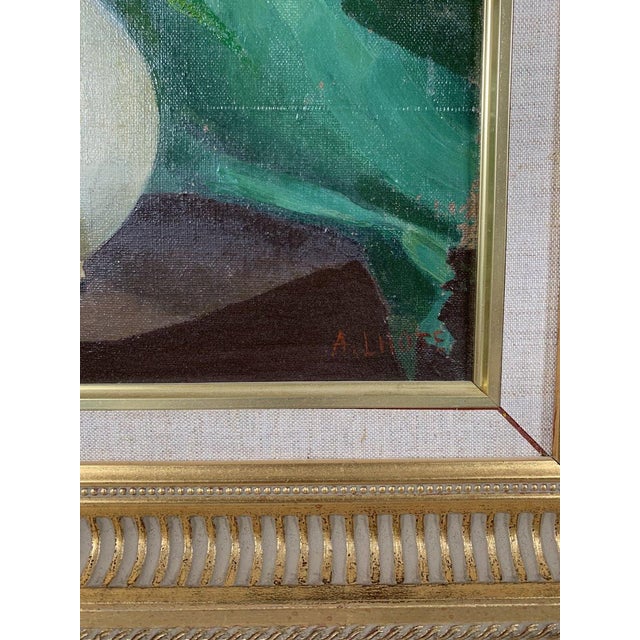Modern André Lhote (1885-1962) Oil on Canvas Bouquet of Tulips Still Life 20th Century Modern For Sale - Image 3 of 5