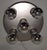 Flat Vintage German Ceiling Lamp with Metal Housing from Honsel, 2000s For Sale - Image 6 of 8