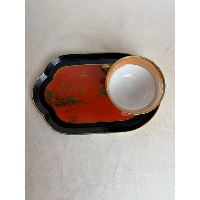 1920s 1920s Noritake Hand Painted Japanese Tea Set - 11pcs For Sale - Image 5 of 6