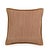 Boho Chic Kora Striped Terracotta Cotton Jute Throw Pillow For Sale - Image 3 of 5