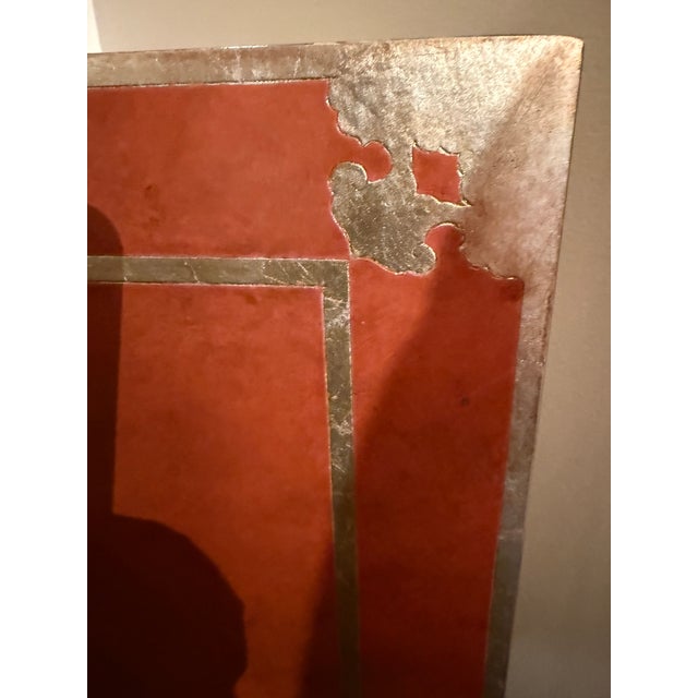 Rare Hollywood Regency 4-Door Black Lacquer Sideboard, Structural Brass Inserts (100+ Pieces), Mastercraft/ William Doezema Style, Circa 1970 For Sale - Image 12 of 14