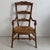 Some signs of wear on the straw seat. Height: 107.5 cm Width: 54.5 cm Depth: 50 cm Seat depth: 40 cm