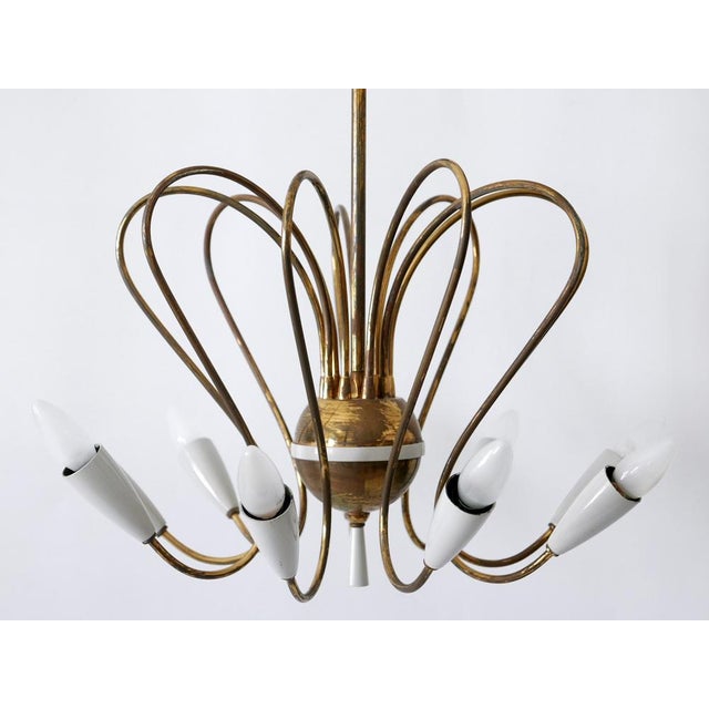 Mid-Century Modern Mid-Century Modern Sputnik Pendant Lamp, 1950s For Sale - Image 3 of 18