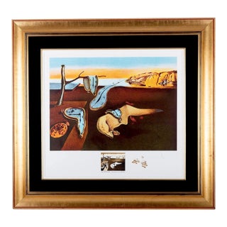1974 Dali Changes Great Masterpieces Persistence De La Memoire Hand Sig Number Art For Sale