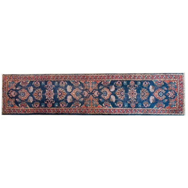 Textile Early 20th Century Persian Lilihan Rug For Sale - Image 7 of 15