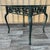 A Pair of Late 20th Century Cast Iron Glass Top Side Tables. For Sale - Image 10 of 18