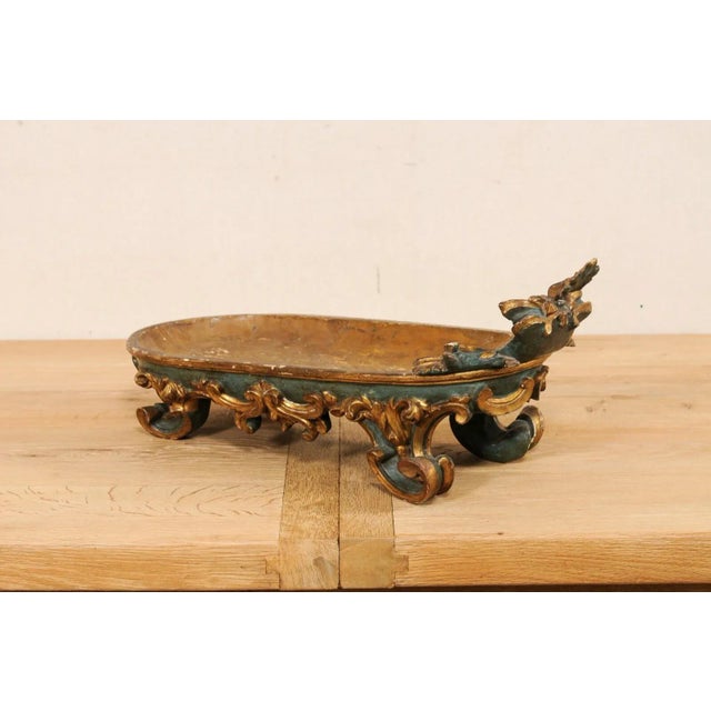 Late 18th Century Italian Carved Wood Bowl For Sale In Atlanta - Image 6 of 11