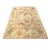 Persian Wool Sultanabad 4x7 Ivory, Light Blue, Pink & Orange Handmade Area Rug #1141234 For Sale - Image 4 of 7