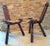 Set of Mid-Century French Wood and Wool Side Chairs, 1960s For Sale - Image 14 of 16