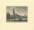 Ratelband, Haringpakkerstoren in Amsterdam, 1737, Paper For Sale