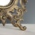 Metal Small Bronze Table Mirror For Sale - Image 7 of 9