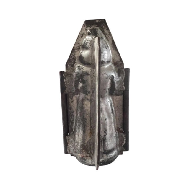 Set of 4 Antique French Santa Claus Chocolate Molds For Sale In San Francisco - Image 6 of 11