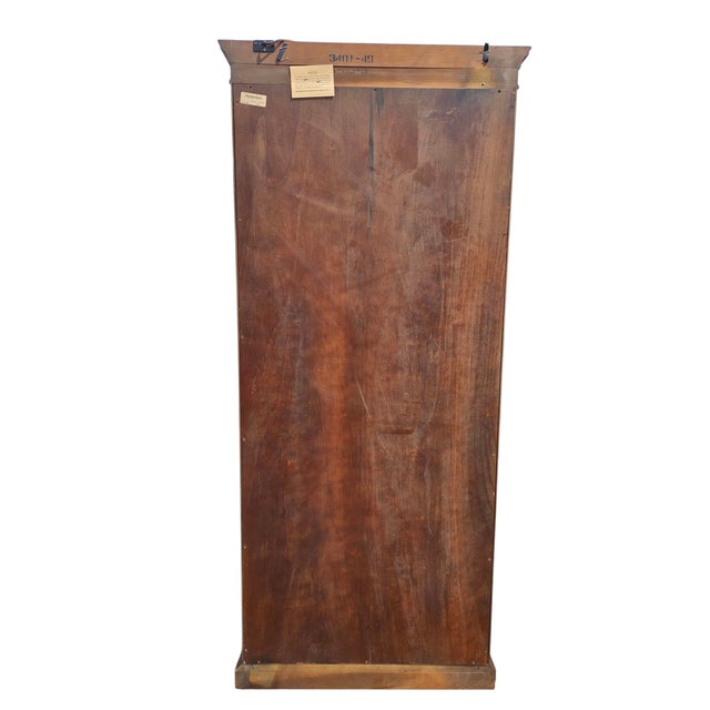 1980s Henredon Charles X Curio Cabinet Display Hutch China Breakfront Neo Classical For Sale - Image 9 of 13