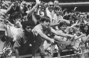 Fred McDarrah, Vintage Silver Gelatin Print Photo Mets Baseball Sports Photograph Americana,1970