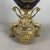 Antique French Table Clock in Blue Porcelain and Brass from Limoges For Sale - Image 9 of 14