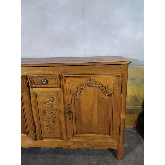 Large Sideboard in Light Cherrywood, 1890s For Sale - Image 3 of 13