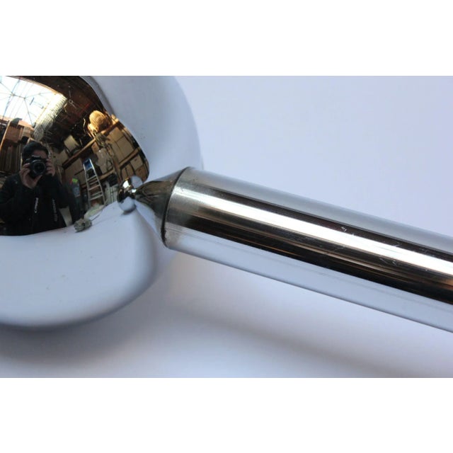 French Moderne Chrome "Barbell" Pivoting Table Lamp by Pierre Cardin For Sale - Image 11 of 13