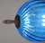 Blue Vintage Murano Blue Glass Pendant Light, 1960 For Sale - Image 8 of 11