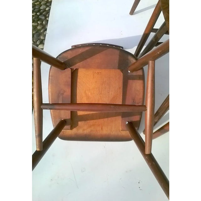 Dining Chairs by Ilmari Tapiovaara for Edsby Verken, 1960s, Set of 4 For Sale - Image 7 of 8