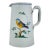 Vintage Copeland Spode Queen’s Bird Pitcher Jug England Fine Stone 24 Oz For Sale