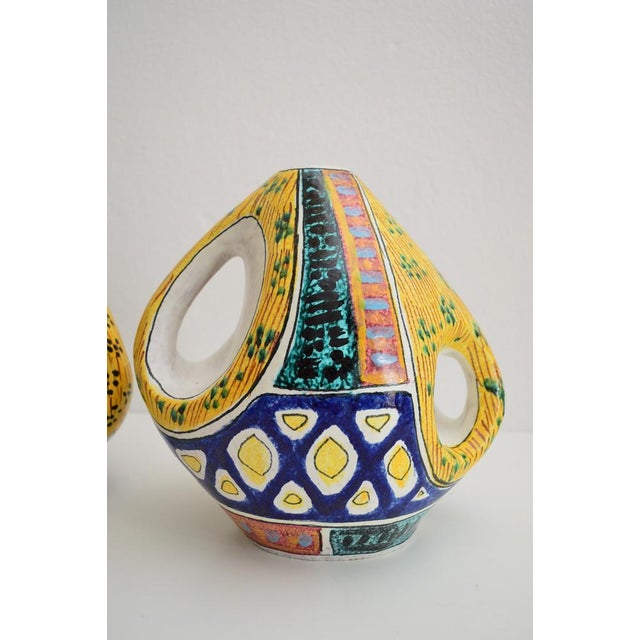 Ceramic Italian Ceramic Vases from Valceresio, 1950s, Set of 2 For Sale - Image 7 of 18