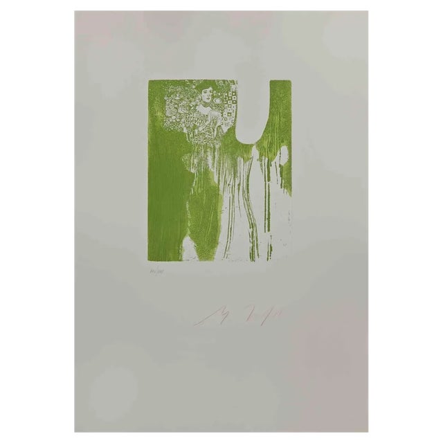 Mino Trafeli, After Klimt, Etching, 1980 For Sale