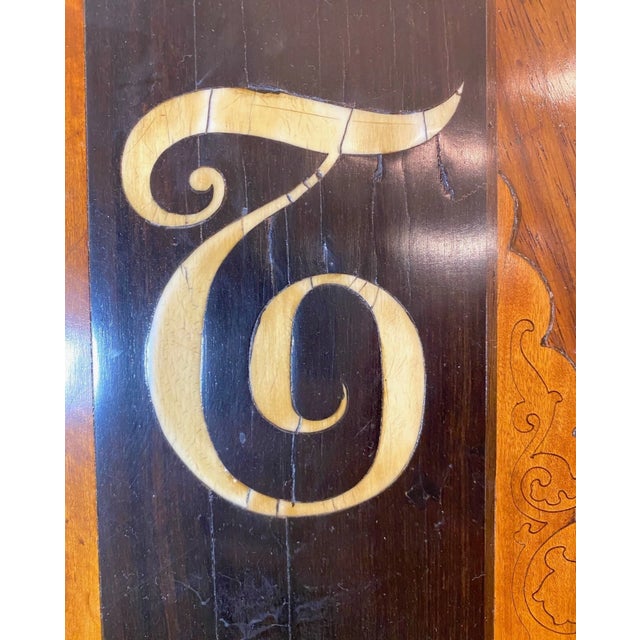 Large 1700's Heraldic Wood Marquetry Coat of Arms Crest Shield Plaque Sculpture For Sale - Image 11 of 12