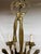 Brass Tassel Chandelier, Six Arms, Hollywood Regency Design For Sale - Image 9 of 10