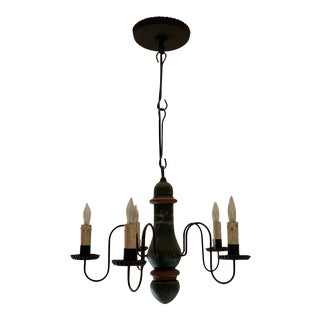 Late 20th Century Rustic Chandelier For Sale