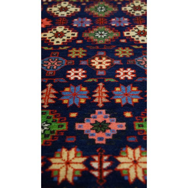 Colorful Rug with Patterns For Sale - Image 4 of 7