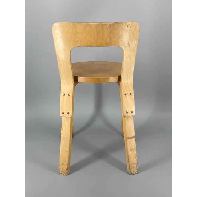 Artek Chair 65 by Alvar Aalto for Artek, 1935 For Sale - Image 4 of 15