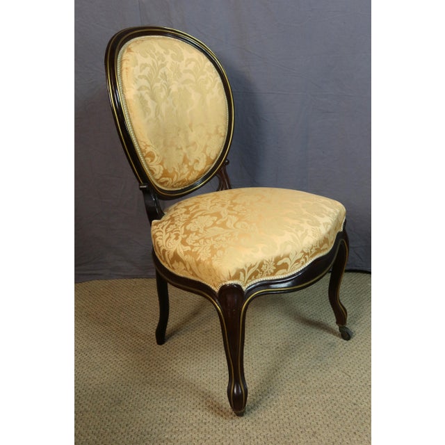 Napoleon III Salon Chairs, Set of 6 For Sale - Image 4 of 16