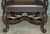 Antique Victorian Carolean Mahogany and Leather Throne Armchairs, 1880, Set of 2 For Sale - Image 12 of 18
