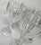 Glass Hollywood Regency Crystal Goblets- Set of Four For Sale - Image 7 of 18