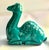 Chinoiserie Vintage Chinese Turquoise Crackle-Glaze Tang-Style Camel Sculpture For Sale - Image 3 of 13