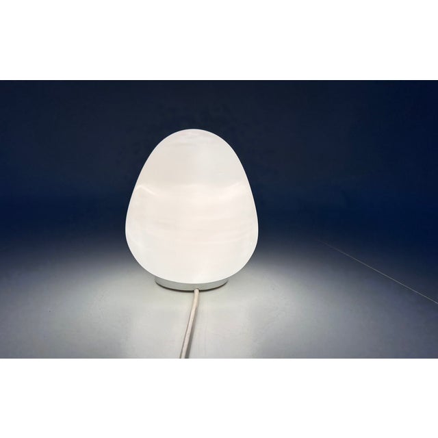 Strawberry Porcelain & Opaline Glass Wall Lamp by Wilhelm Wagenfeld for Lidner, Germany, 1950s For Sale - Image 6 of 16