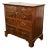 Antique 18th Century English George II Burl Elm Chest of Drawers Dresser 1750 For Sale
