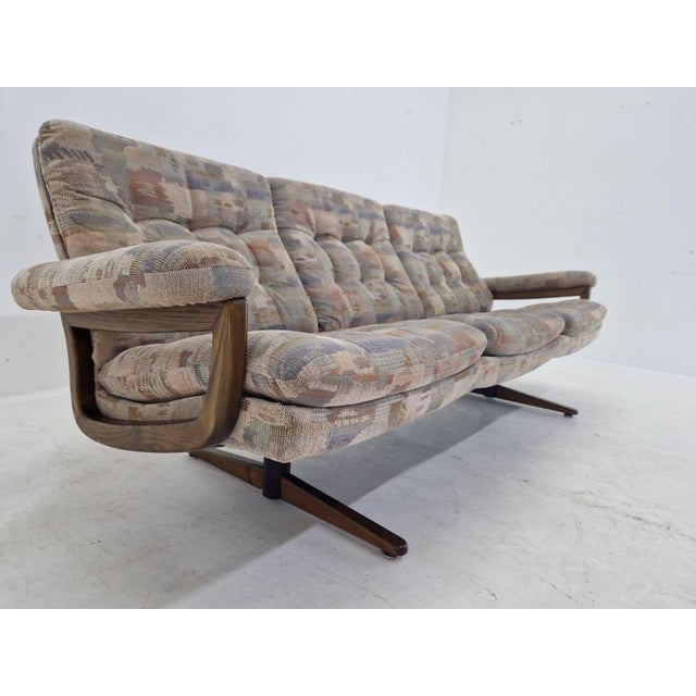 Metal Mid-Century Sofa, Denmark, 1970s For Sale - Image 7 of 14