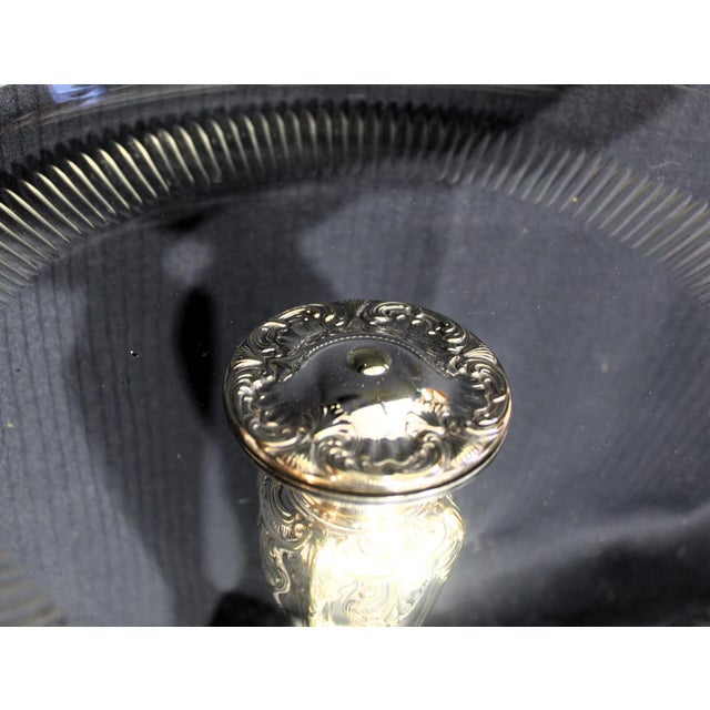 Silver Silver-Plated and Cut Glass Tazza from WMF, 1910-1924 For Sale - Image 8 of 10
