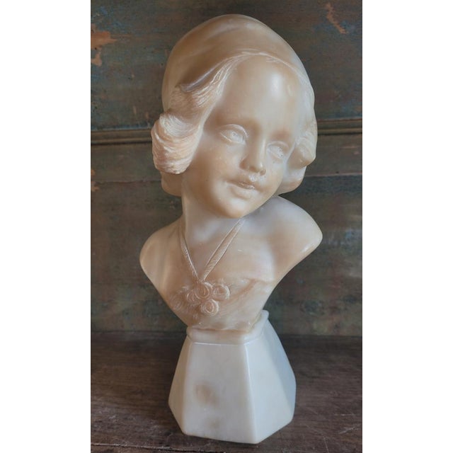 Antique Italian Bust by Giuseppe Bessi, 19th Century For Sale - Image 9 of 10