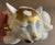 Large 13.5" Japanese Kutani Porcelain Figure of a Sleeping Cat For Sale - Image 11 of 18