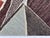 2020s Modern Abstract Handmade Wool Rug in Burgundy and Blue For Sale - Image 5 of 8