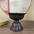 Traditional Pair of Bronze Lotus Candlesticks – 3.1" Eight Treasures Altar Candle Holders For Sale - Image 3 of 11