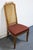 Drexel Drexel Heritage Solid Pecan Italian Style Cane Back Dining Side Chair For Sale - Image 4 of 10